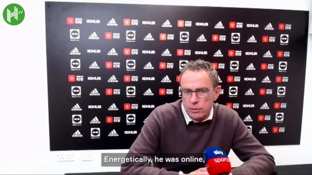 Rangnick praises Ronaldo: “The best performance by him in the last weeks”